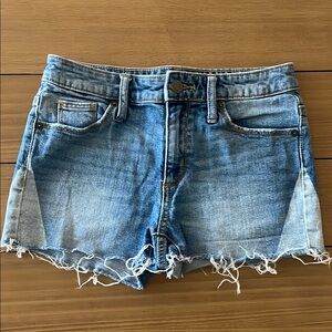 Universal Thread Blue Jean Shorts Distressed High-Waisted